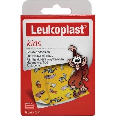 Leukoplast Kids náplasť pre deti 6 cm x 1 m