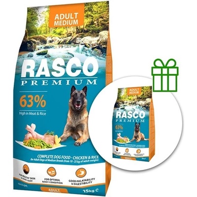 Rasco premium Възрастен Среден 15 кг