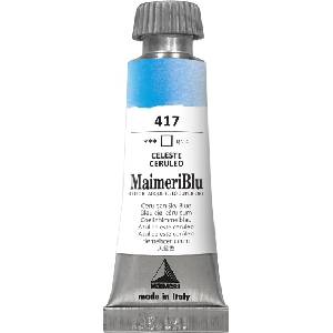 Maimeri Blu Акварелна боя Cerulean Sky Blue 417 12 ml 1 бр (M1609417)