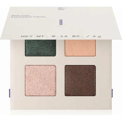 Korres Real Color Natural Palette paletka očních stínů 01 Forest Nudes 4 g