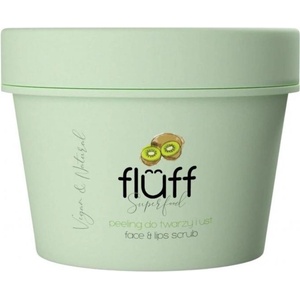 Fluff Скраб за лице и устни, киви, 80 g