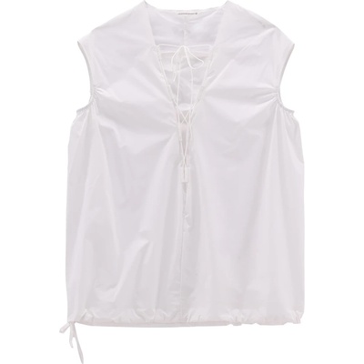 Jeanne Baret Дамска тениска Jeanne Baret Women's Sumatra Over T-Shirt - Bianco - размер 38 (EU) (916-4579-0113)