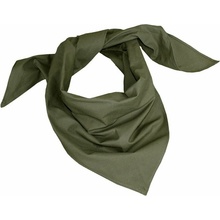 bavlněný šátek bandana olivová