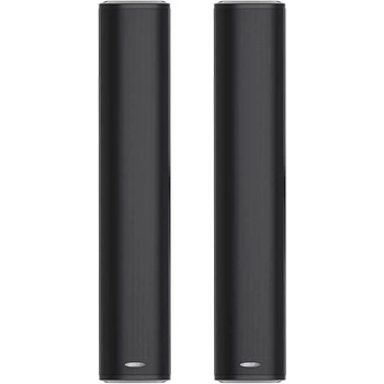 DSPPA Колони 60w на 100v dsppa dsp455ii, външен / вътрешен монтаж, алуминиев корпус, водоустойчиви, черни (чифт)