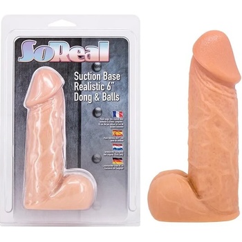 Пенис дилдо, толкова истински, 15, 2см. - So Real Dong (SEVCR00461)