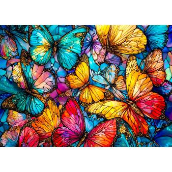 Enjoy - Puzzle Butterfly Extravaganza - 1 000 piese