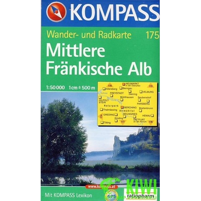 Mittlere Frankische Alb 1:50 t.
