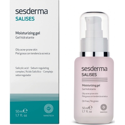 Sesderma Salises hydratační gel pro mastnou pleť se sklonem k akné Oil-Free 50 ml