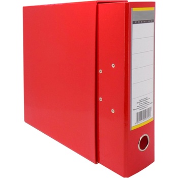 NOKI Класьор с кутия 8 см червен