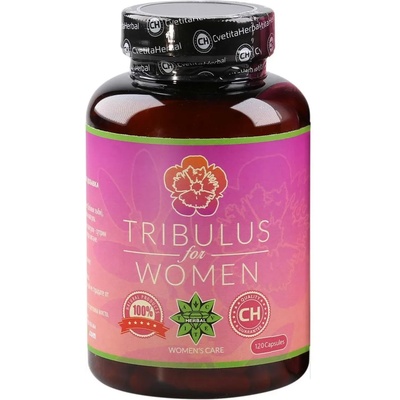 Cvetita Herbal Tribulus Women, 400 mg, 120 капсули, Cvetita Herbal