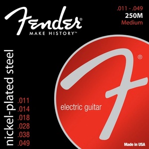 FENDER Струни за електрическа китара Fender 250M 11-49 ball end