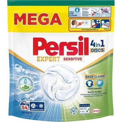Persil 4v1 Deep Clean Expert Sensitive prací kapsle 54 PD
