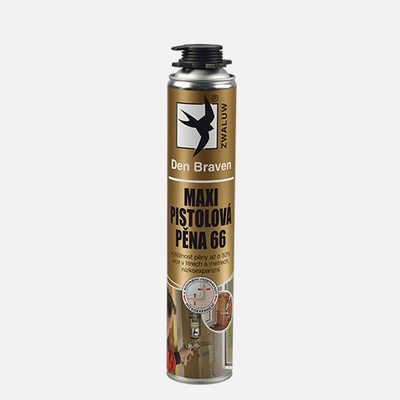 Den Braven Maxi pištoľová pena 66 L 40222RL 825 ml žltá