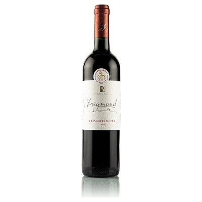 Vinárstvo Zsigmond Frankovka modrá výber z hrozna suché červené 2018 14% 0,75 l (čistá fľaša)