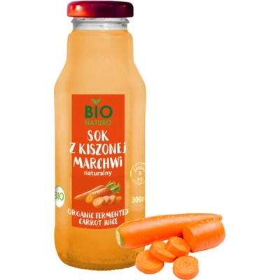 Bio Naturo šťava kvasená mrkva 100% bio 300 ml