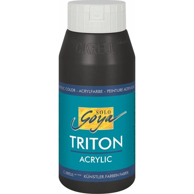 Kreul Solo Goya Triton АКРИЛНА боя Black 750 ml 1 бр (17009)