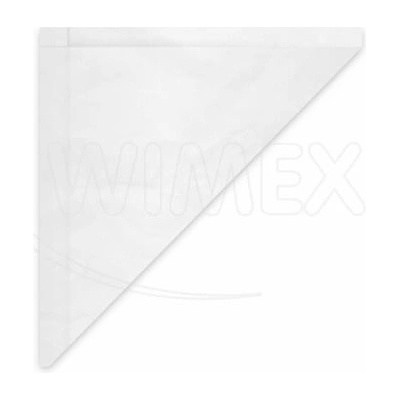 Wimex Papierový kornút FSC Mix biely 17 x 17 cm `100g` viazaný