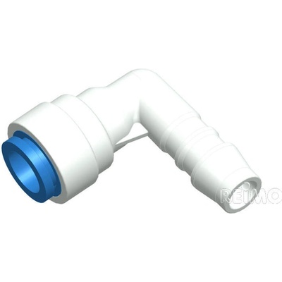 Truma Син ъглов конектор за 10 мм воден маркуч (72180)