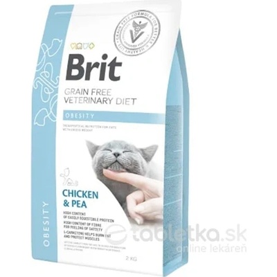 Brit VD Cat GF Obesity 2 kg