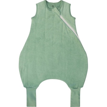 Bio Baby Спално чувалче с крачета Bio Baby - Oт органичен памук, 2.5 Тog, 70 cm, 6-12 м, зелено (97223665)