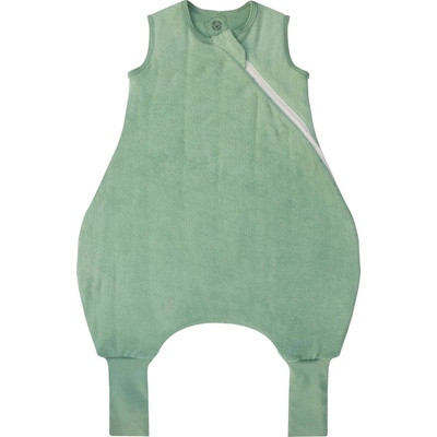 Bio Baby Спално чувалче с крачета Bio Baby - Oт органичен памук, 2.5 Тog, 70 cm, 6-12 м, зелено (97223665)