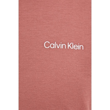 Calvin Klein Памучна тениска Calvin Klein в розово с изчистен дизайн K10K109894 (K10K109894)