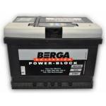 BERGA 60Ah 540A right+