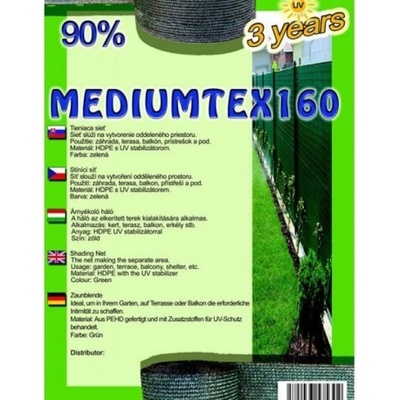 Trebor Sieť tieniaca Mediumtex 2x50m zelená