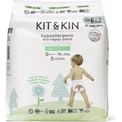 Kit & Kin eko 6 15 kg+ 18 ks