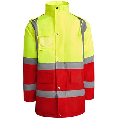 Roly Merak Nepromokavá reflexní parka HV9320 Red