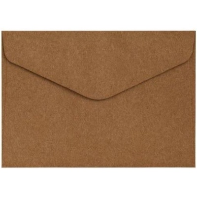 Galeria Papieru C6 obálky 10 ks (120 g/m2) hladké hnědé