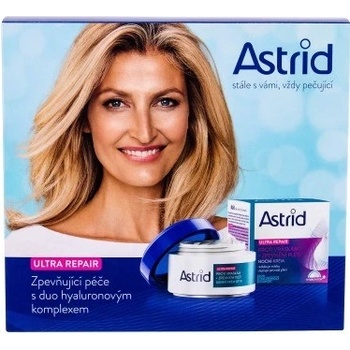 Astrid Ultra Repair Zpevňující denní krém proti vráskám 50 ml + noční krém 50 ml dárková sada