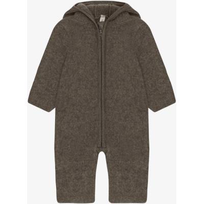 HUTTEliHUT Merino overal Brown Melange