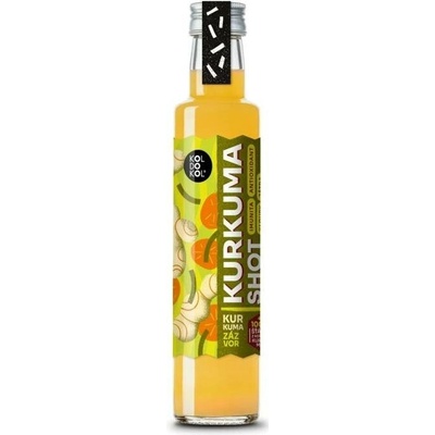 Koldokol BIO kurkumový shot se zázvorem 0,25 l