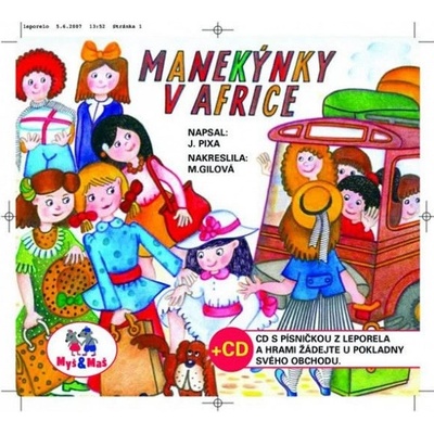 Manekýnky v Africe + CD - Jan Pixa