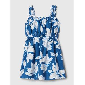 GAP Детски рокли от лен GAP GAP | Sin | Момичешки | 80