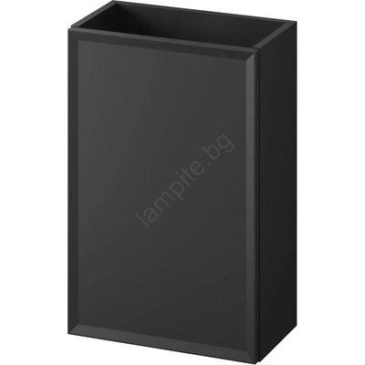 Cersanit S1022-003 -Висящ шкаф за баня под умивалник MILLE 40x22 см черен (CS0270)