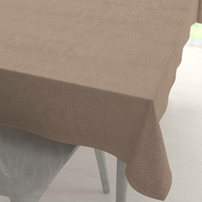 Biante ubrus/imitace broušené kůže Alcantara ALC-006 Béžový 50x100 cm