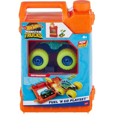 Mattel Hot Wheels Sada kanystrů Monster Trucks