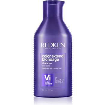 Redken Color Extend Blondage лилав шампоан неутрализиращ жълтеникавите оттенъци 300ml