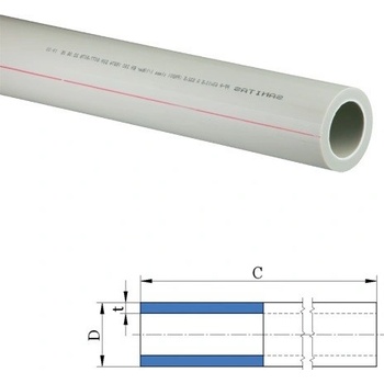 PPR Rúra 25x4,2 PN20