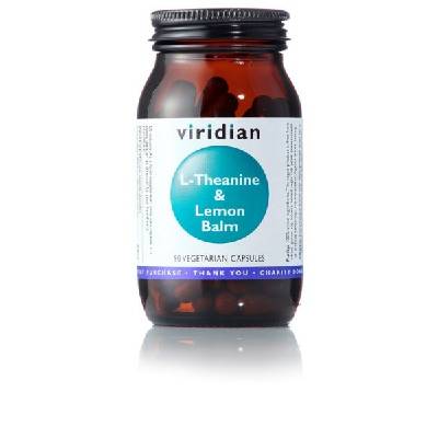 Viridian L-Theanine & Lemon Balm 90 kapslí