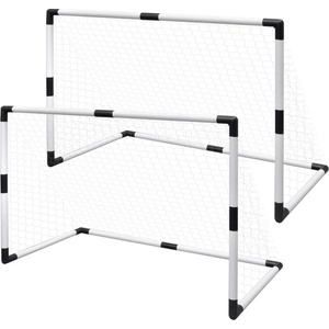 vidaXL Мини футболни врати за деца, 2 бр, 91, 5х48х61 см (90571)