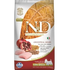 N&D Low Grain Adult Mini Chicken & Pomegranate 2,5 kg