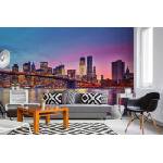 DIMEX ART Самозалепваща се флизелинова фототапета манхатън привечер 375 x 250 см