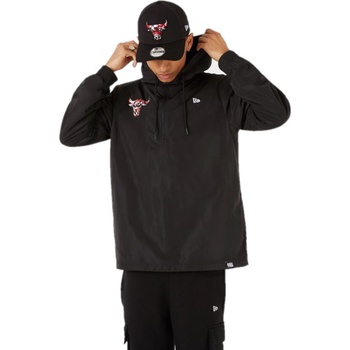 New Era NBA Seasonal Infill Print Windbreaker Chicago Bulls černá