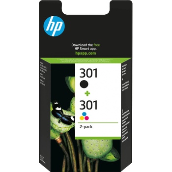 HP Комплект 2 глави за HP OfficeJet 4630/DeskJet 2050/3050 Series - Ink - /301/ / N9J72AE - BK/C/M/Y - Multipack - PN N9J72AE (N9J72AE)
