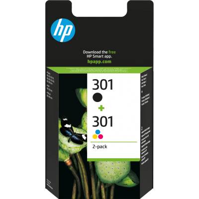 HP Комплект 2 глави за HP OfficeJet 4630/DeskJet 2050/3050 Series - Ink - /301/ / N9J72AE - BK/C/M/Y - Multipack - PN N9J72AE (N9J72AE)