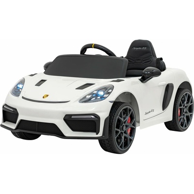 Mamido Porsche Spyder RS 718 Elektrické autíčko biela