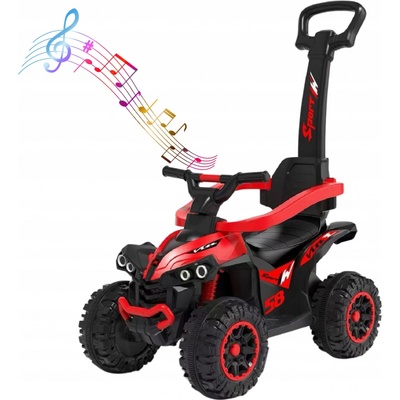 Baby Mix s vodiacou tyčou MegaCar červené